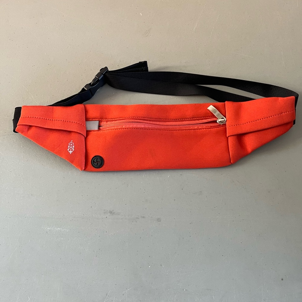 Orange Men's Waist Pack Belt Bag